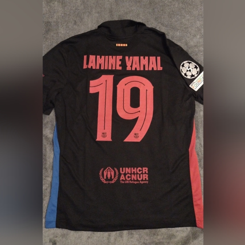 Lamine Yamal Barcelona 2024-2025 Away Jersey